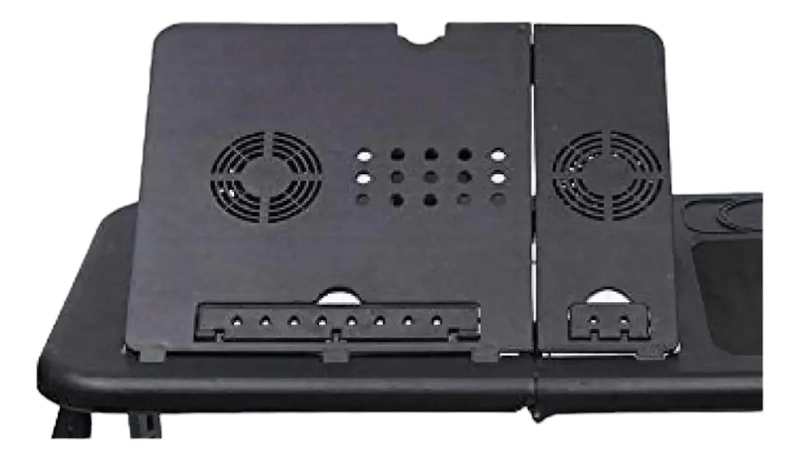 MESA PLEGABLE PARA NOTEBOOK CON VENTILADORES Y MOUSEPAD - 2