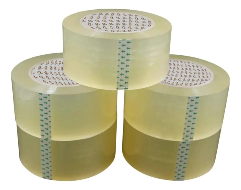 PACK DE 12 CINTAS DE EMBALAJE TRANSPARENTE 45MM X 100M - 2