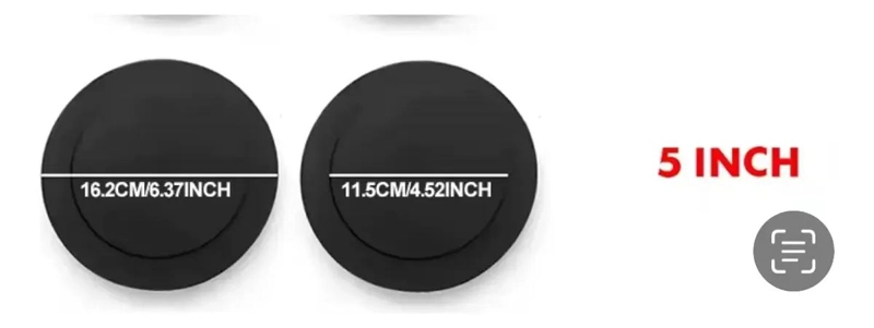 ANILLO ACUSTICO INSONORIZANTE PARA PARLANTES DE 13 CM - 5