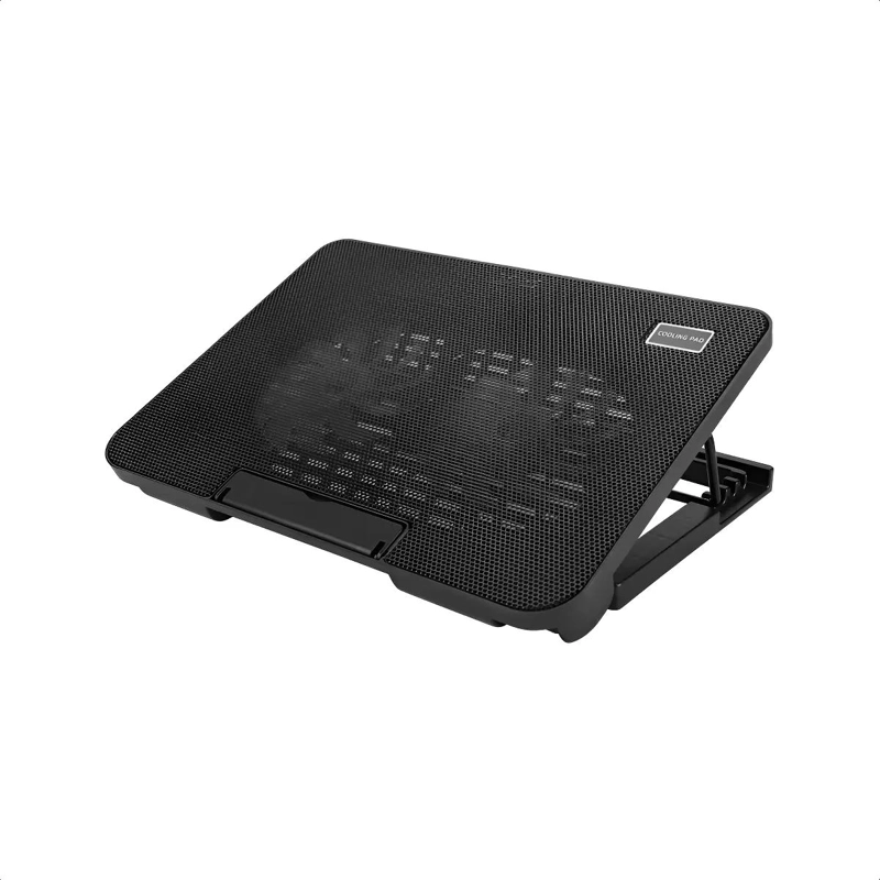 ENFRIADOR DE NOTEBOOK CON VENTILADOR SILENCIOSO Y DISEÑO ERGONOMICO - 1