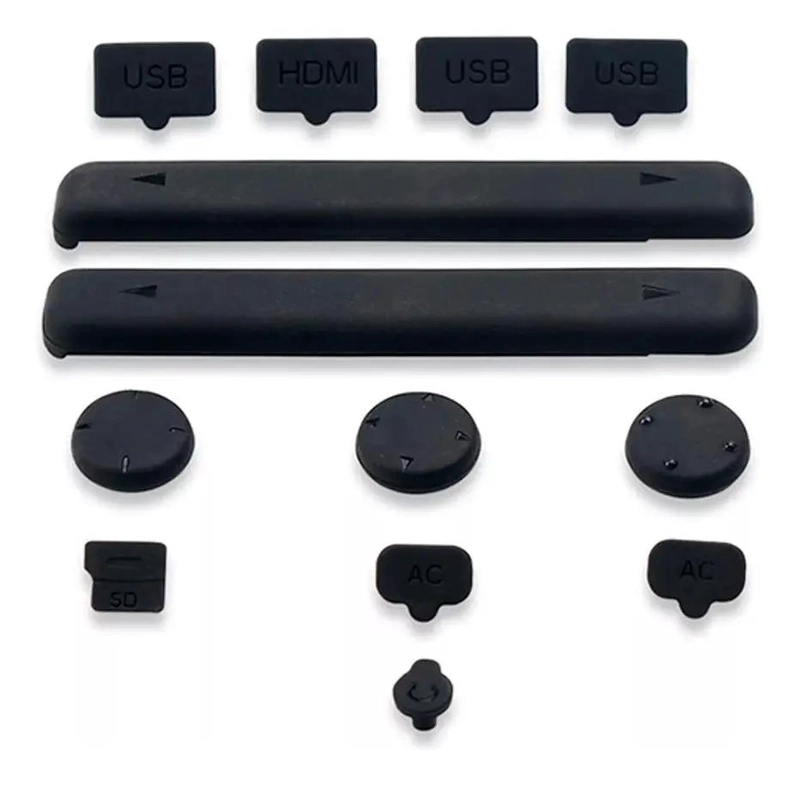 KIT PROTECTOR COMPLETO PARA CONSOLA N-SWITCH CON LAMINA Y GOMA - 6