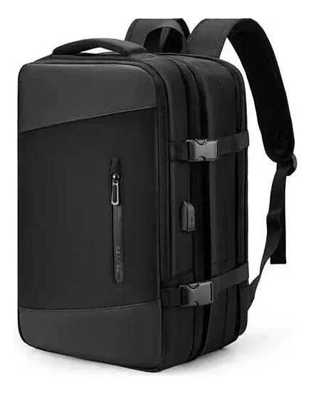MOCHILA IMPERMEABLE EXPANDIBLE PARA LAPTOP Y VIAJE - 1