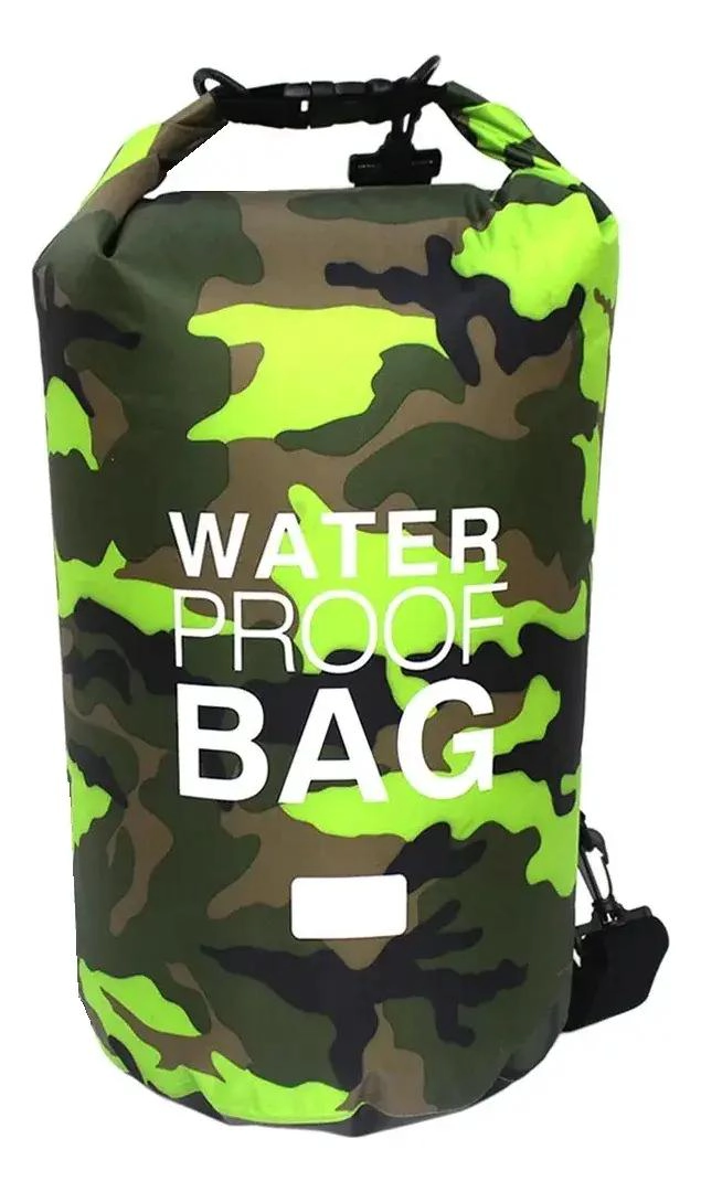 MOCHILA IMPERMEABLE ULTRALIGERA 15 LITROS PARA ACTIVIDADES AL AIRE LIBRE - 1