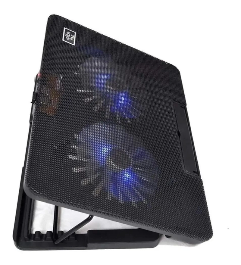 MESA ENFRIADORA PARA NOTEBOOK CON VENTILADORES Y PUERTOS USB - 3