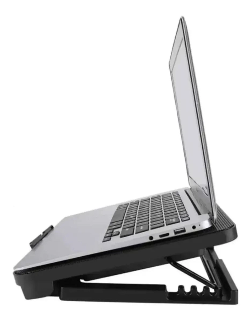 MESA ENFRIADORA PARA NOTEBOOK CON VENTILADORES Y PUERTOS USB - 5