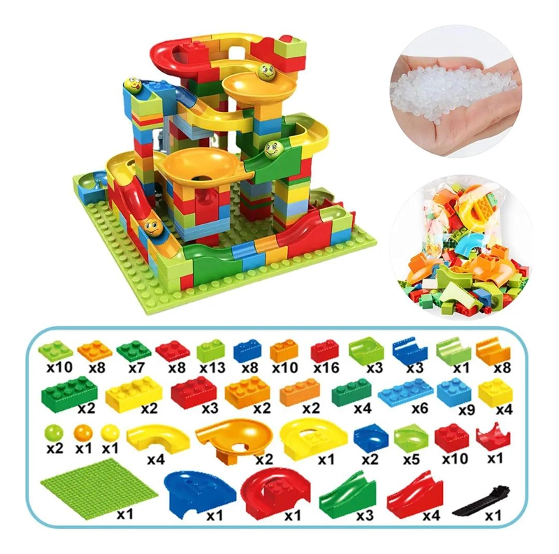 168 PIEZAS DE BLOQUES Y TOBOGANES EDUCATIVOS PARA NIÑOS - 4