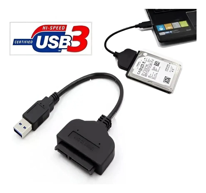 ADAPTADOR USB 3.0 PARA DISCO DURO DE 2.5 PULGADAS - 2