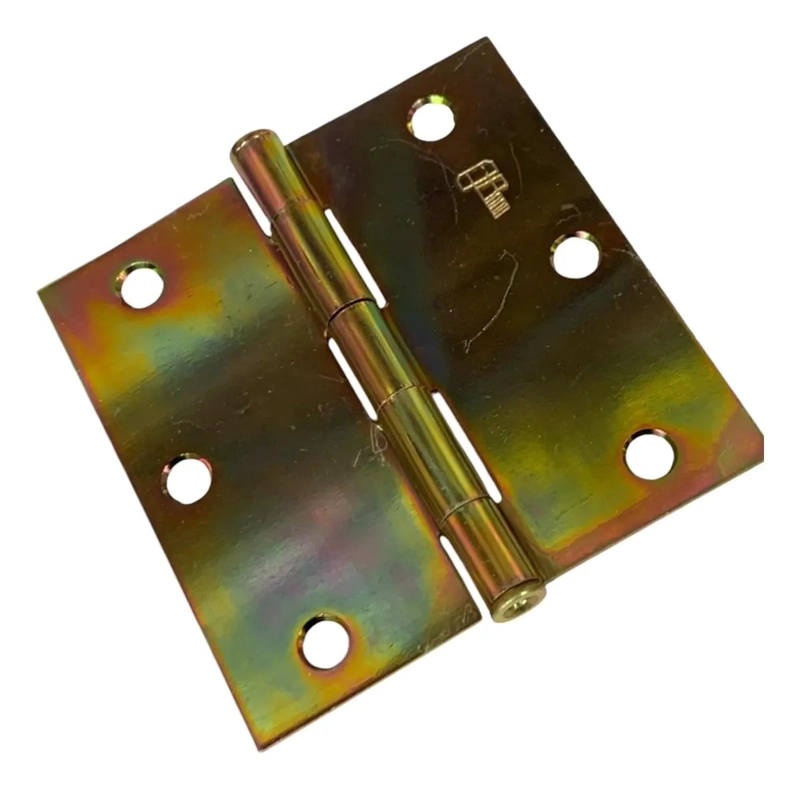 BISAGRA RECTANGULAR ZINCADA 3 1/2 PULGADAS PARA MUEBLES - 2