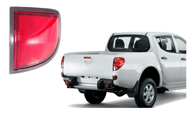 MICA REFLECTANTE DERECHA COMPATIBLE MITSUBISHI L200 2008-2015 - 1