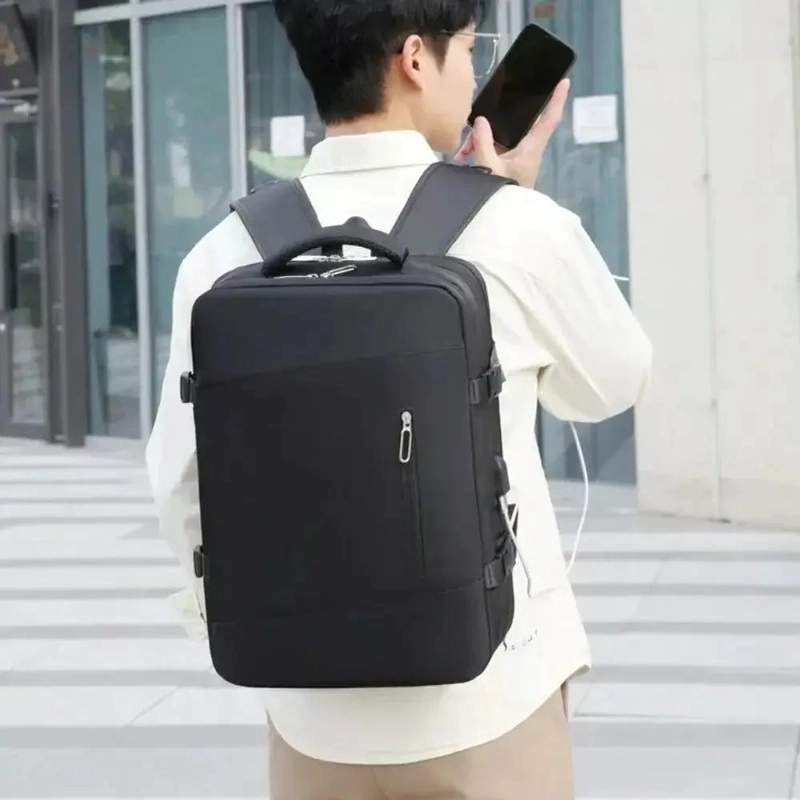 MOCHILA EXPANDIBLE IMPERMEABLE PARA VIAJES Y USO DIARIO - 2