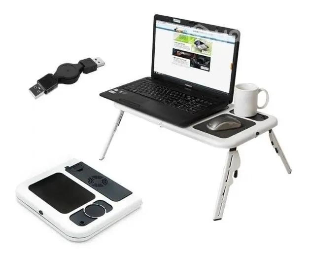 MESA PORTATIL AJUSTABLE PARA NOTEBOOK Y COMPUTADORA GAMER - 1