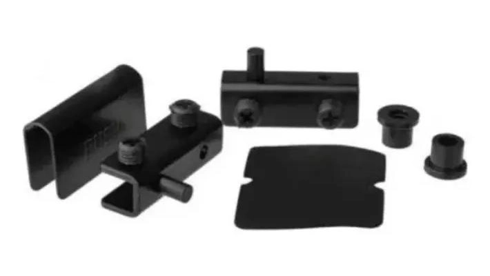 KIT DE 4 BISAGRAS PARA PUERTAS DE VIDRIO CON RETEN - 2