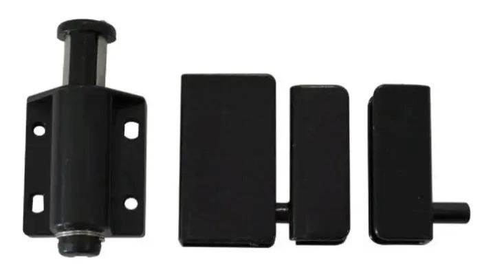 KIT DE 4 BISAGRAS PARA PUERTAS DE VIDRIO CON RETEN - 3