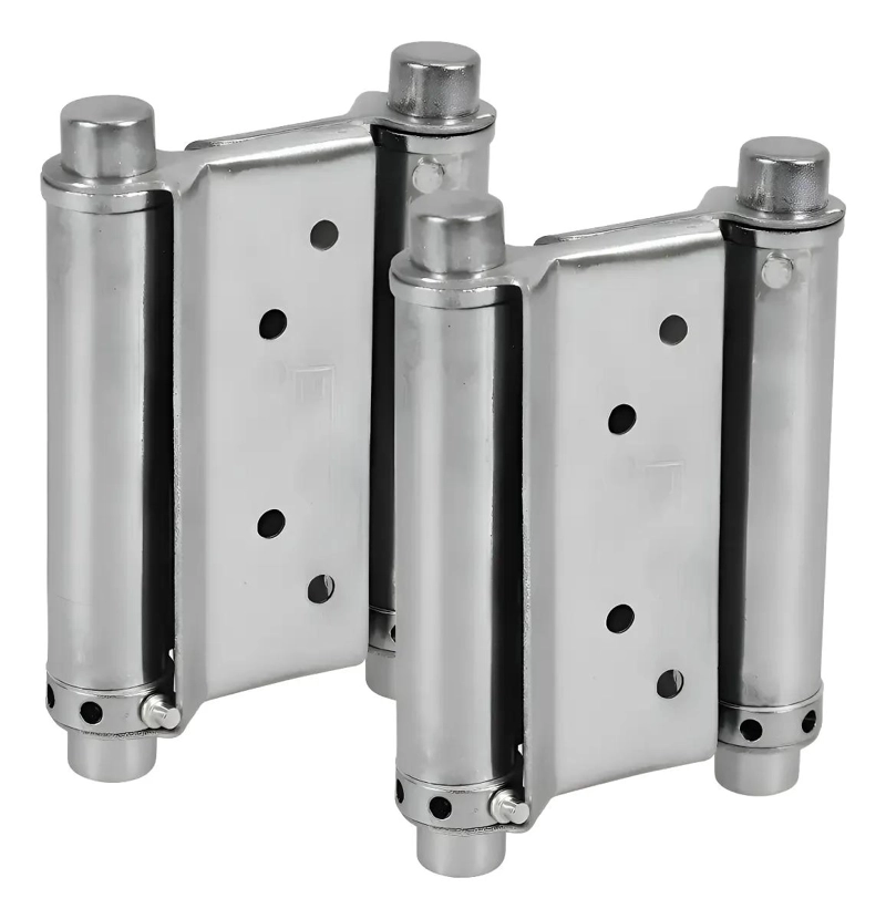 BISAGRA DOBLE ACCION VAIVE N 4 PULGADAS ACERO INOXIDABLE - 1