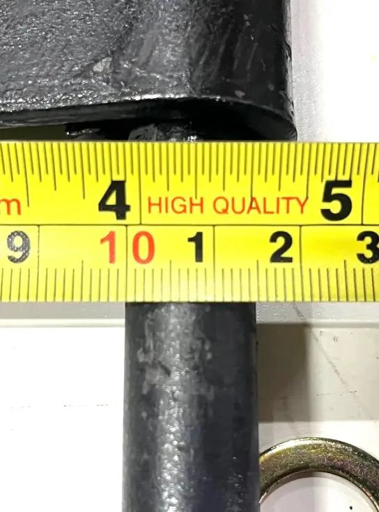 BISAGRA ALCAYATA PARA PORTONES 50X5 MM DE ALTA RESISTENCIA - 3