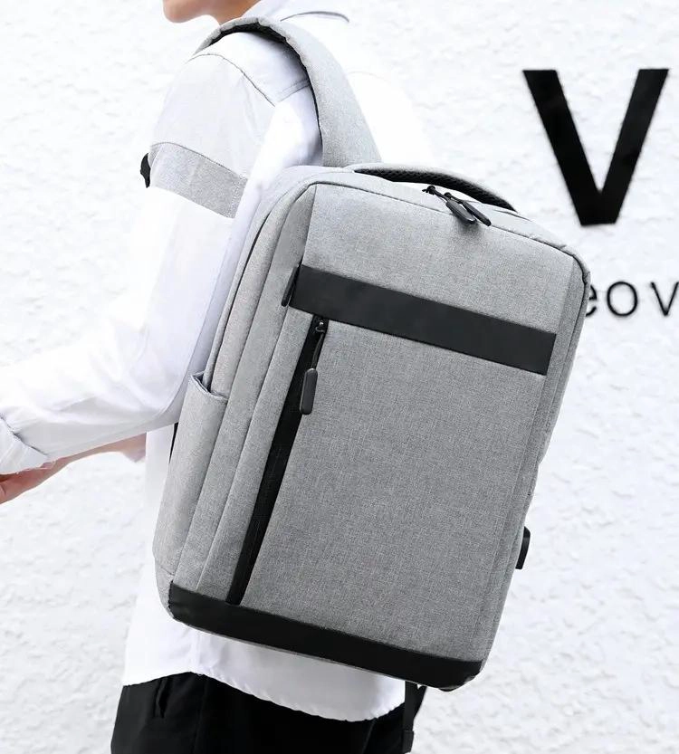 MOCHILA CASUAL UNISEX IMPERMEABLE PARA NOTEBOOK DE 15 PULGADAS - 6