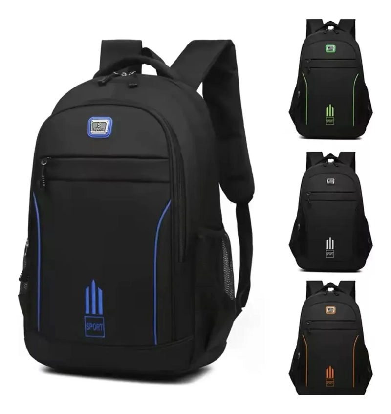 MOCHILA JUVENIL IMPERMEABLE CON COMPARTIMENTOS PARA LAPTOP - 3