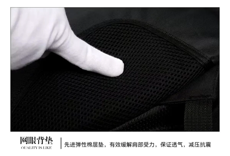 MOCHILA JUVENIL IMPERMEABLE CON COMPARTIMENTOS PARA LAPTOP - 4