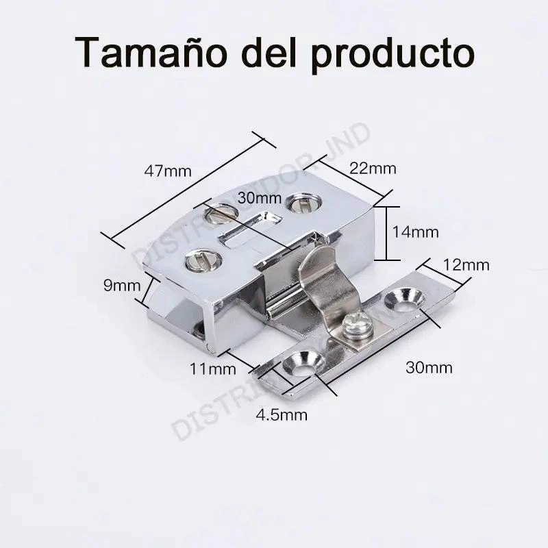 BISAGRA DE CIERRE AUTOMATICO PARA PUERTAS DE VIDRIO 5-8MM - 2