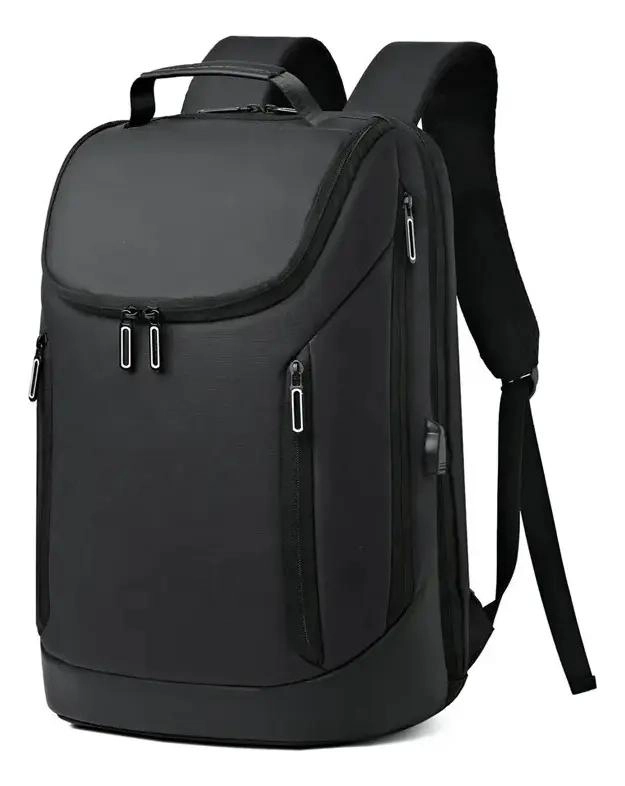 MOCHILA IMPERMEABLE CON CARGA USB PARA NOTEBOOK Y VIAJES - 2