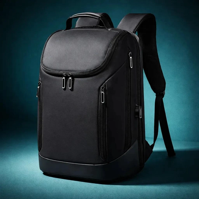 MOCHILA IMPERMEABLE CON CARGA USB PARA NOTEBOOK Y VIAJES - 6