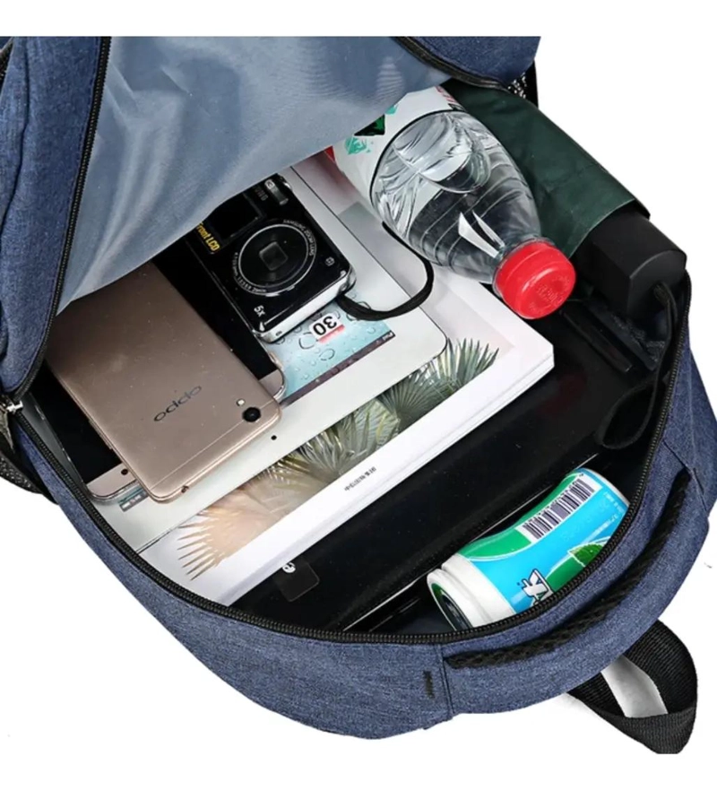MOCHILA IMPERMEABLE URBANA ESCOLAR DE 35 LITROS - 5