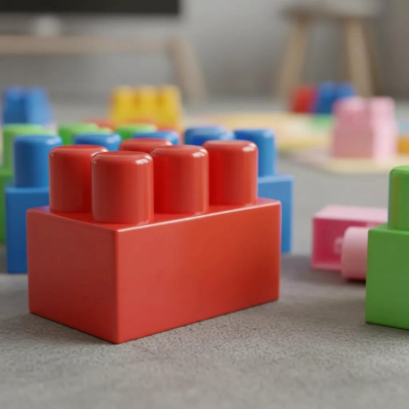 SET DE 55 BLOQUES DE CONSTRUCCION DIDACTICOS PARA NIÑOS - 3