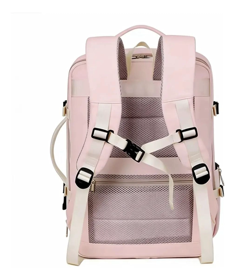 MOCHILA MALETA IMPERMEABLE ANTIRROBO EXPANSIBLE 40 LITROS - 3