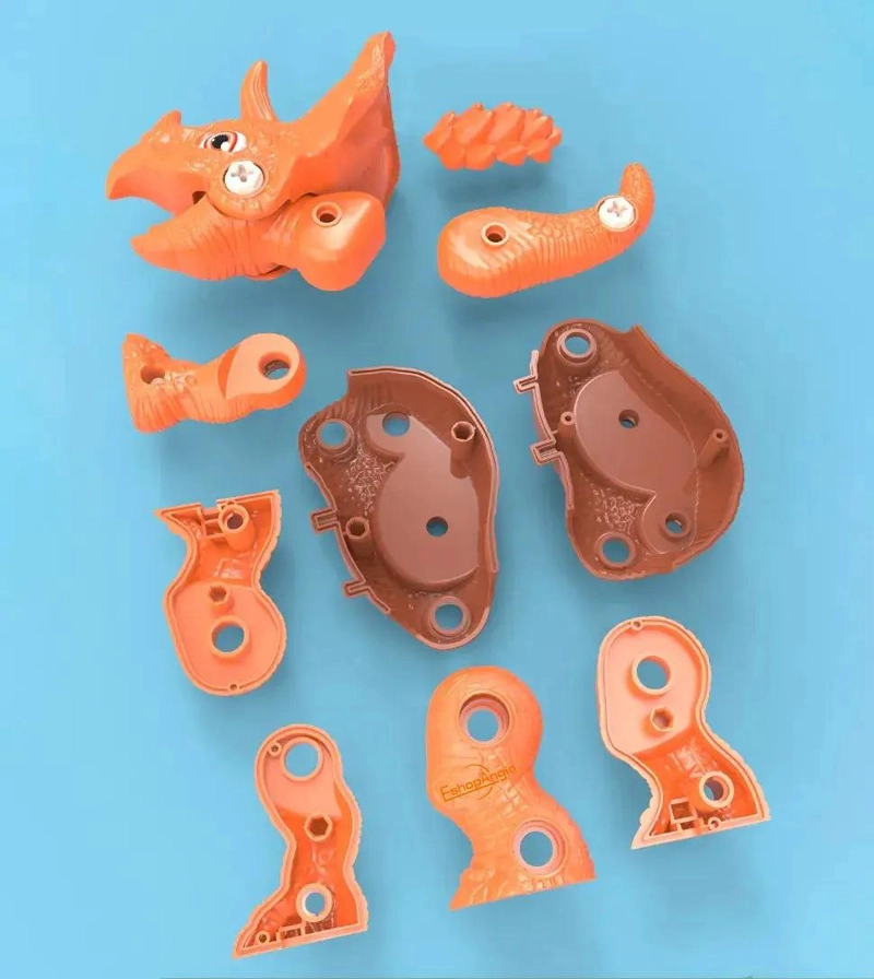 JUGUETE DIDACTICO ARMABLE DE DINOSAURIOS PARA NIÑOS - 4