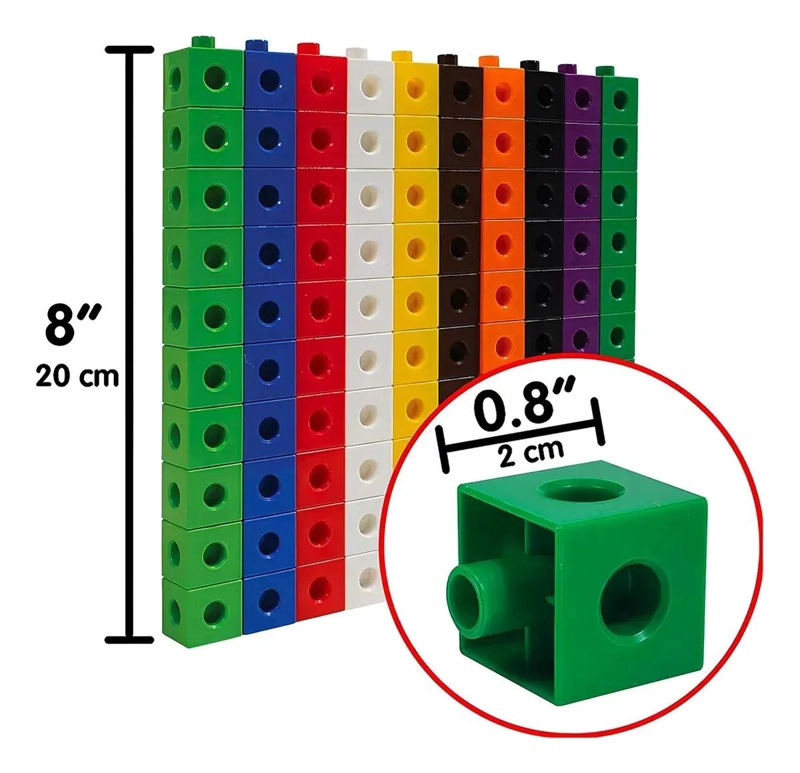CUBOS DE ENCAJE MULTICOLOR PARA APRENDIZAJE Y DIVERSION - 5
