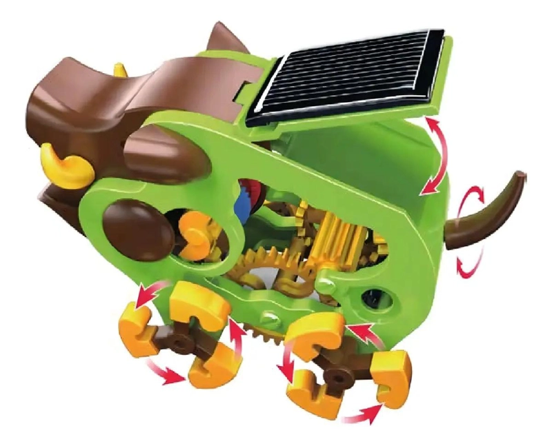 JUGUETE JABALI SOLAR ARMABLE CON 14 PIEZAS PARA APRENDIZAJE - 2