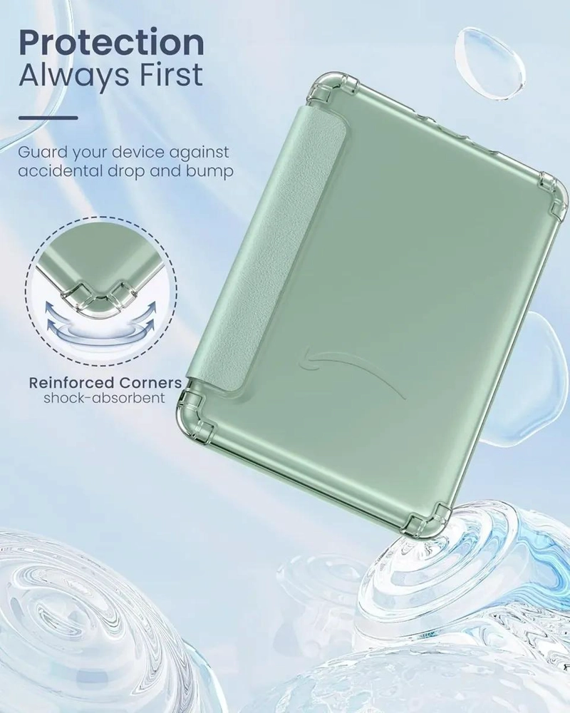 FUNDA PROTECTORA TRANSPARENTE PARA KINDLE PAPERWHITE 2024 - 2