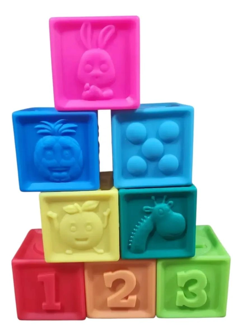SET DE BLOQUES DE CONSTRUCCION TEXTURIZADOS PARA NIÑOS - 1