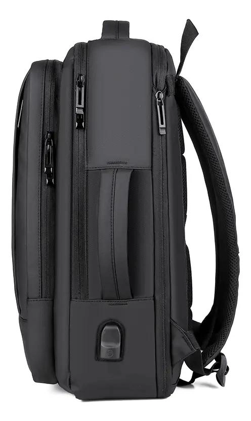 MOCHILA MULTIFUNCIONAL IMPERMEABLE CON CARGA USB - 8