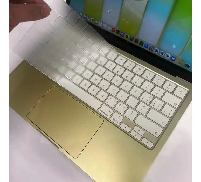 PROTECTOR DE TECLADO TRANSPARENTE PARA MACBOOK NEO A3404 - 4