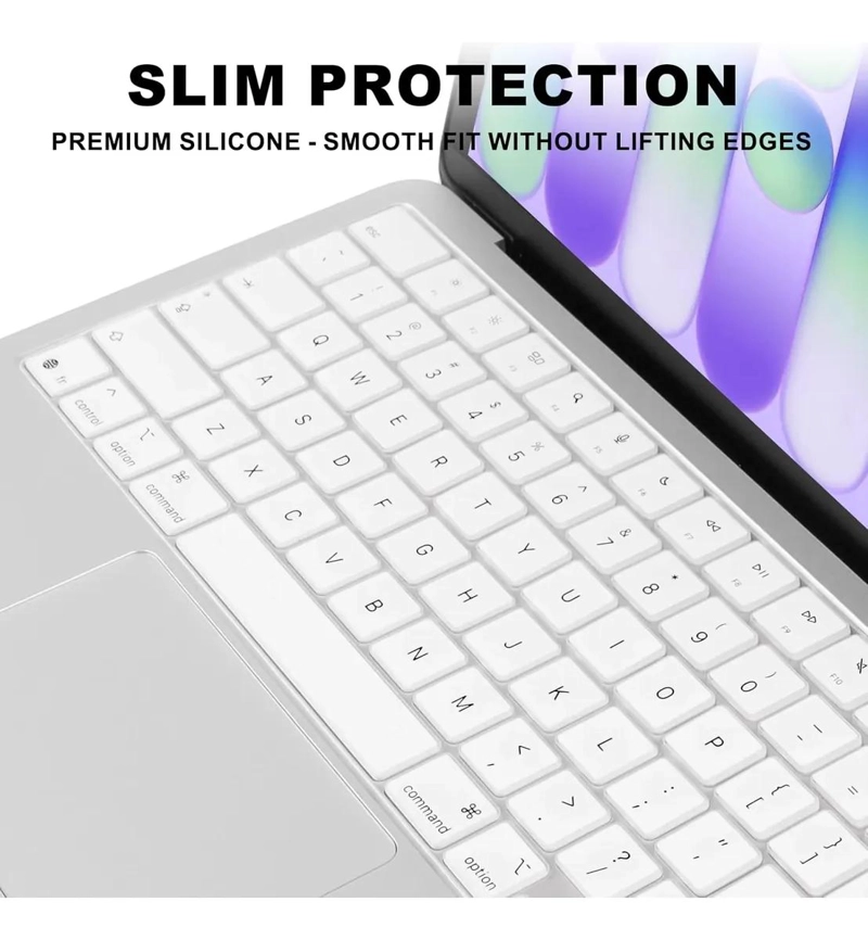PROTECTOR DE TECLADO TRANSPARENTE PARA MACBOOK NEO A3404 - 8