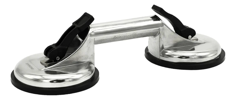 VENTOSA DOBLE PARA VIDRIOS Y CERAMICOS CARGA 85 KG - 1