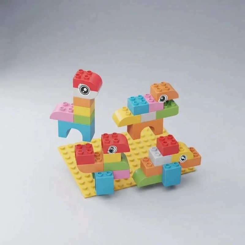 BLOQUES DE CONSTRUCCION DIDACTICOS PARA NIÑOS CON ANIMALES - 2