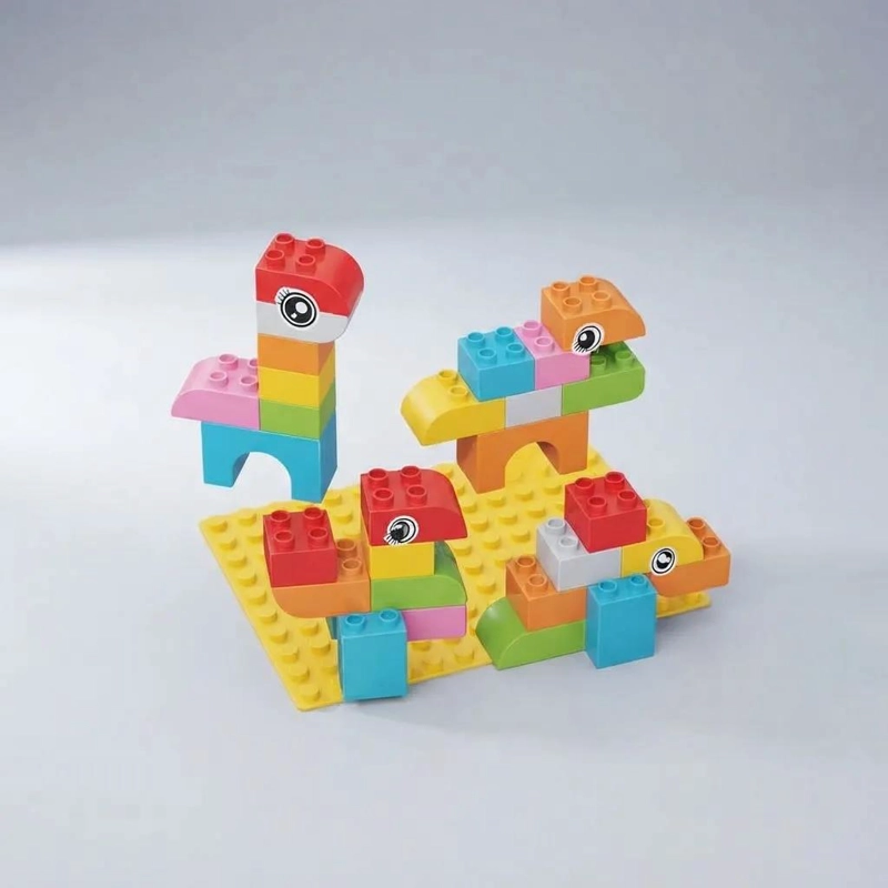 BLOQUES DE CONSTRUCCION DIDACTICOS PARA NIÑOS CON ANIMALES - 4
