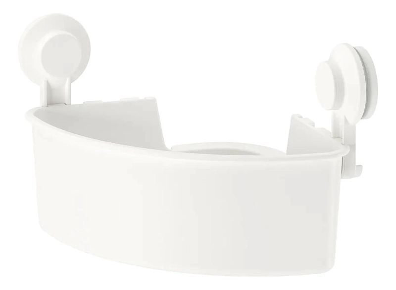 ESTANTE ESQUINERO PARA DUCHA CON VENTOSAS 30X20 CM - 1