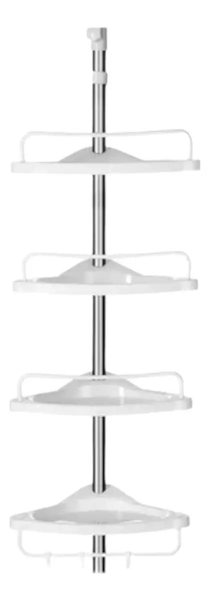 ESQUINERO DE DUCHA AJUSTABLE CON 4 NIVELES DE ALMACENAMIENTO - 2