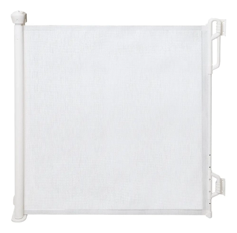 REJA DE SEGURIDAD RETRACTIL 140 CM PARA HOGAR BLANCO - 1