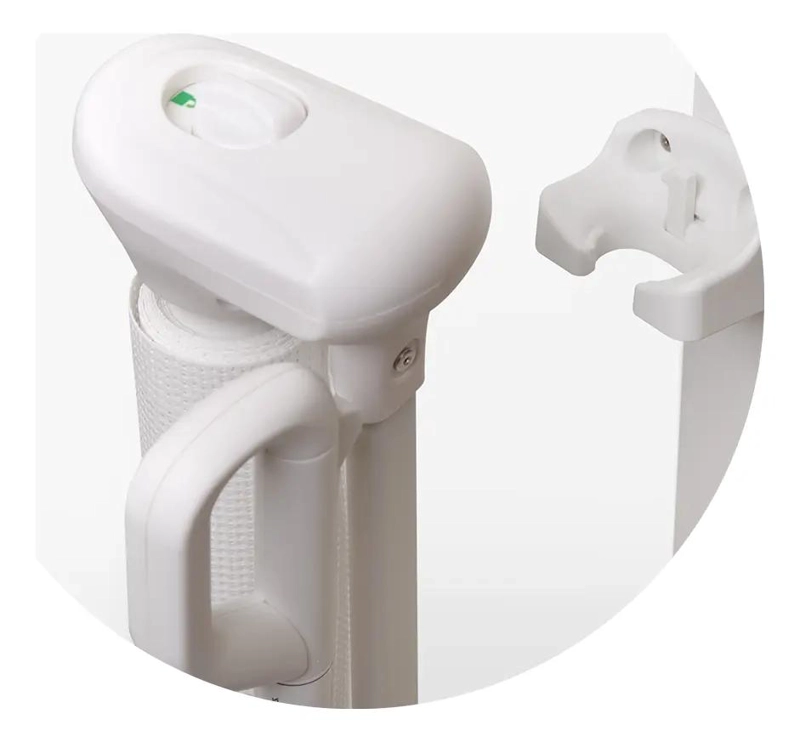 REJA DE SEGURIDAD RETRACTIL 140 CM PARA HOGAR BLANCO - 4