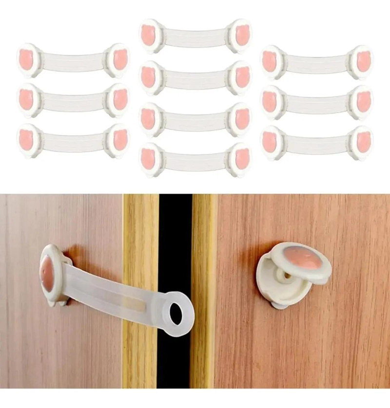 PACK DE 30 CIERRES ADHESIVOS PARA PUERTAS Y CAJONES - 3