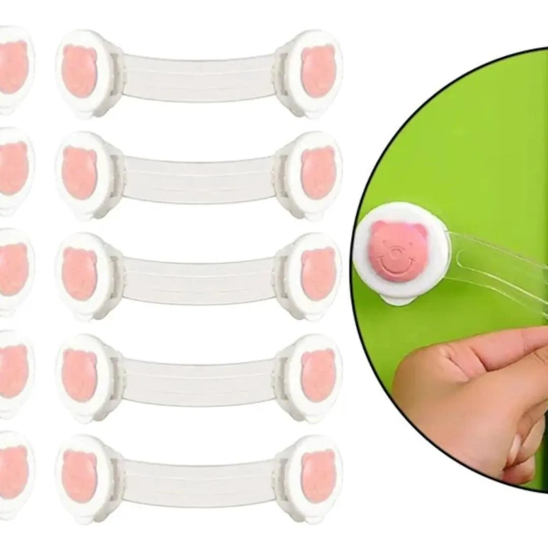 PACK DE 30 CIERRES ADHESIVOS PARA PUERTAS Y CAJONES - 5