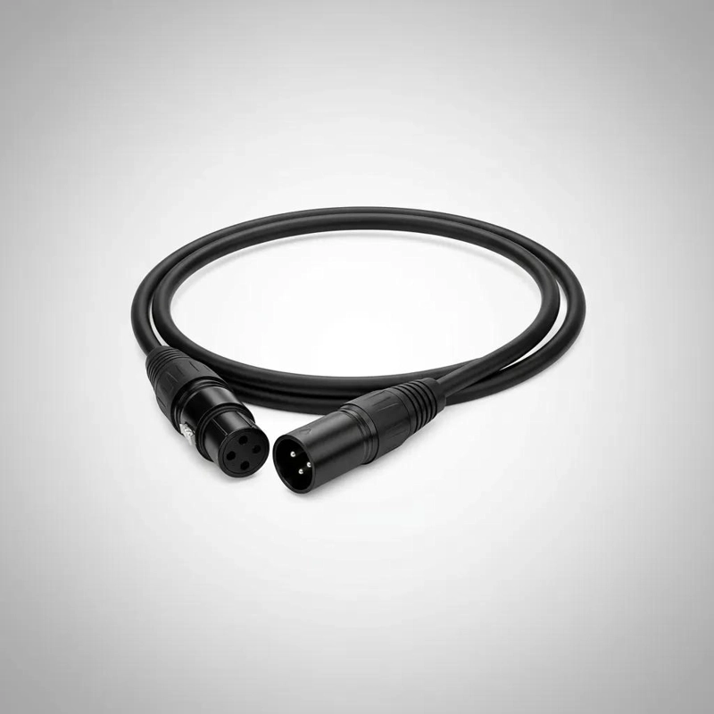 CABLE ALARGADOR XLR HEMBRA A MACHO 3 METROS PARA MICROFONO - 5