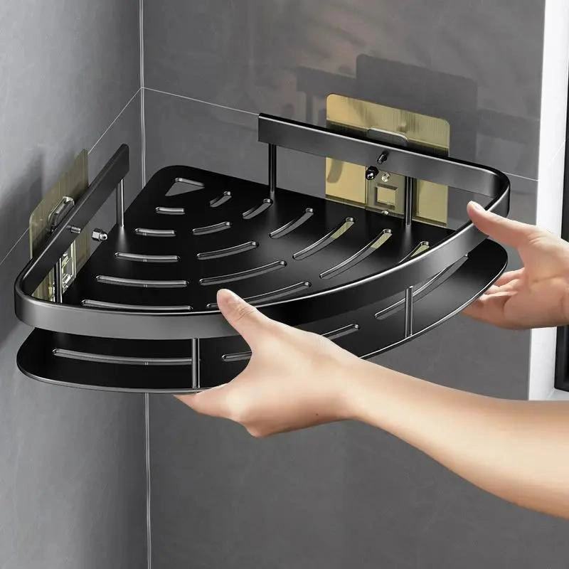 ESTANTE ESQUINERO ORGANIZADOR DE DUCHA Y BAÑO SET DE 2 - 9