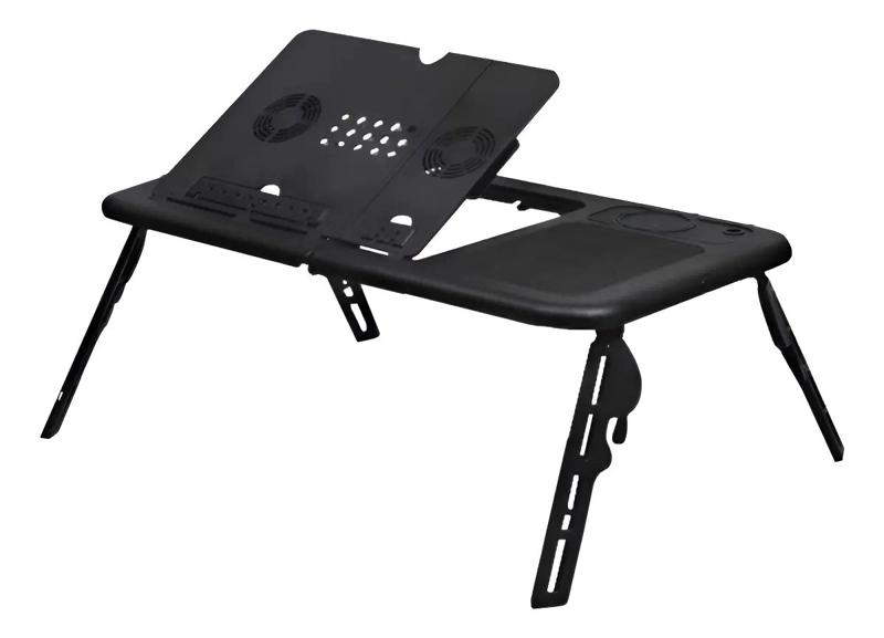 MESA PLEGABLE PARA NOTEBOOK CON VENTILACION Y MOUSEPAD - 1