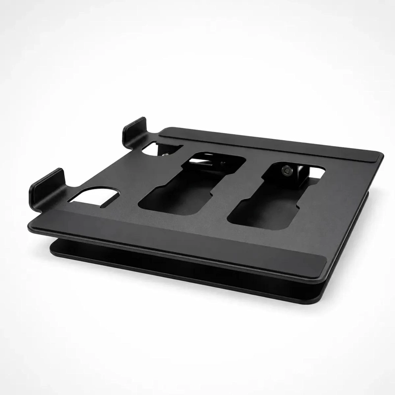 SOPORTE ELEVADOR DE ACERO PARA NOTEBOOK Y TABLET AJUSTABLE - 1