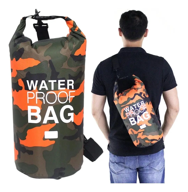 MOCHILA IMPERMEABLE 15 LITROS PARA ACTIVIDADES AL AIRE LIBRE - 8
